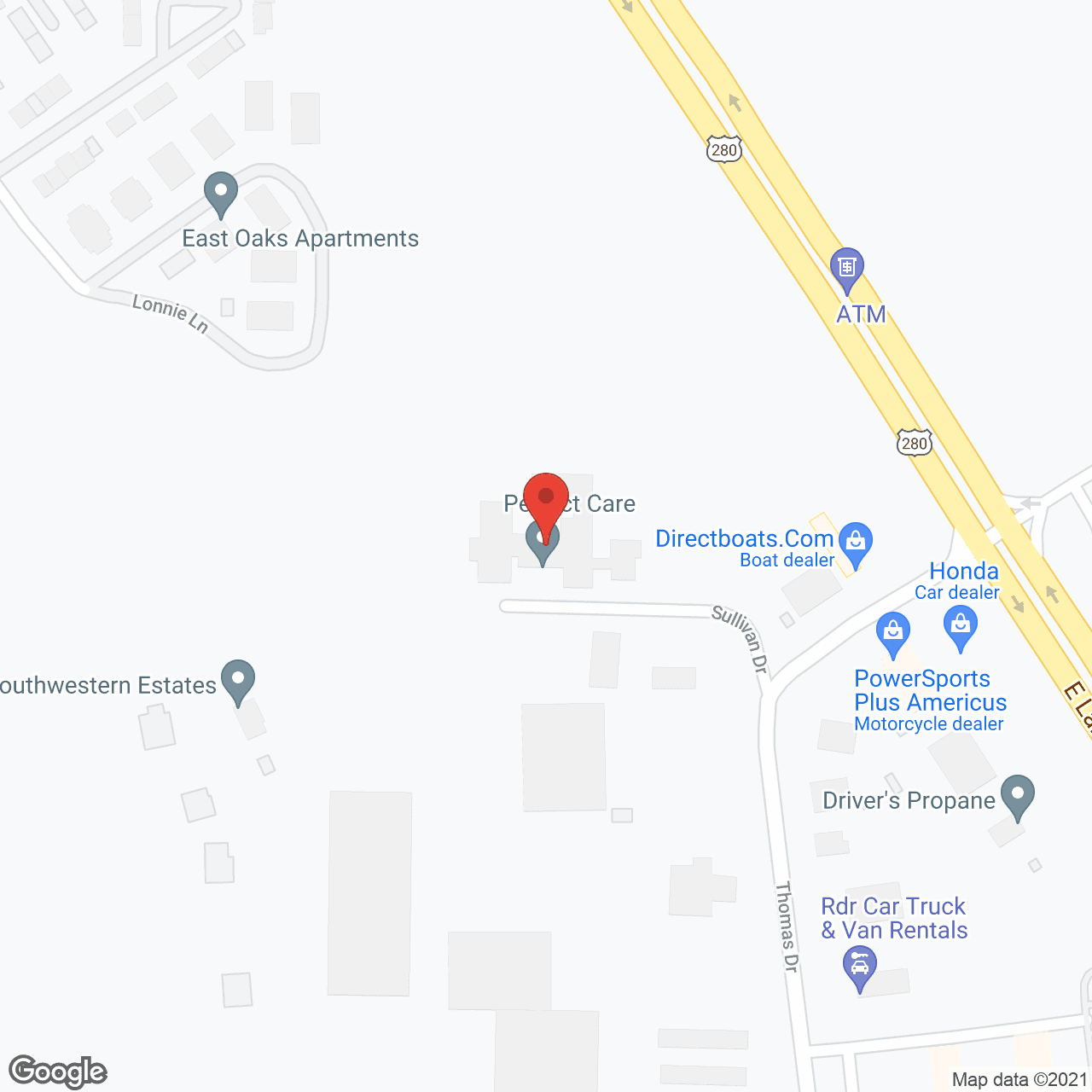 Perfect Care in google map
