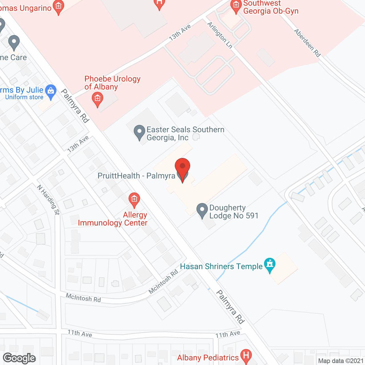Palmyra Nursing Home Inc in google map