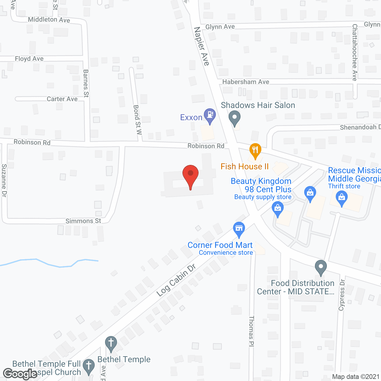 Bel-Arbor Health Care in google map