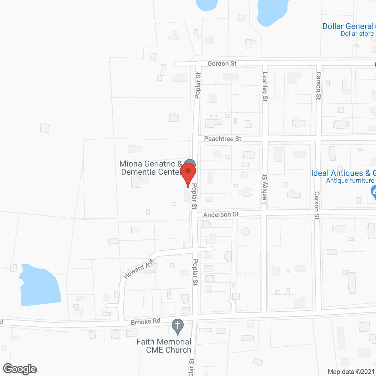 Ideal Health Care Ctr in google map