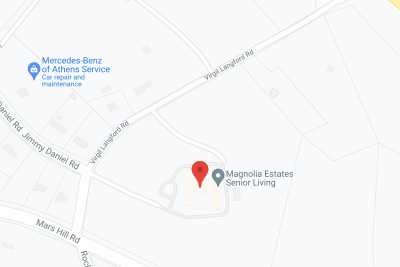 Magnolia Estates of Oconee in google map