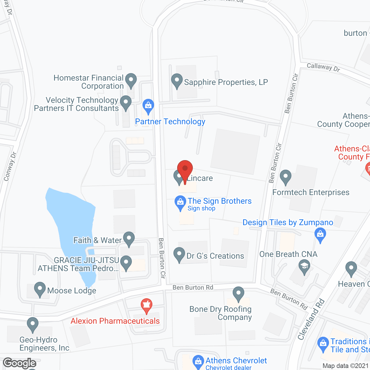 Georgia Options In Comm Living in google map