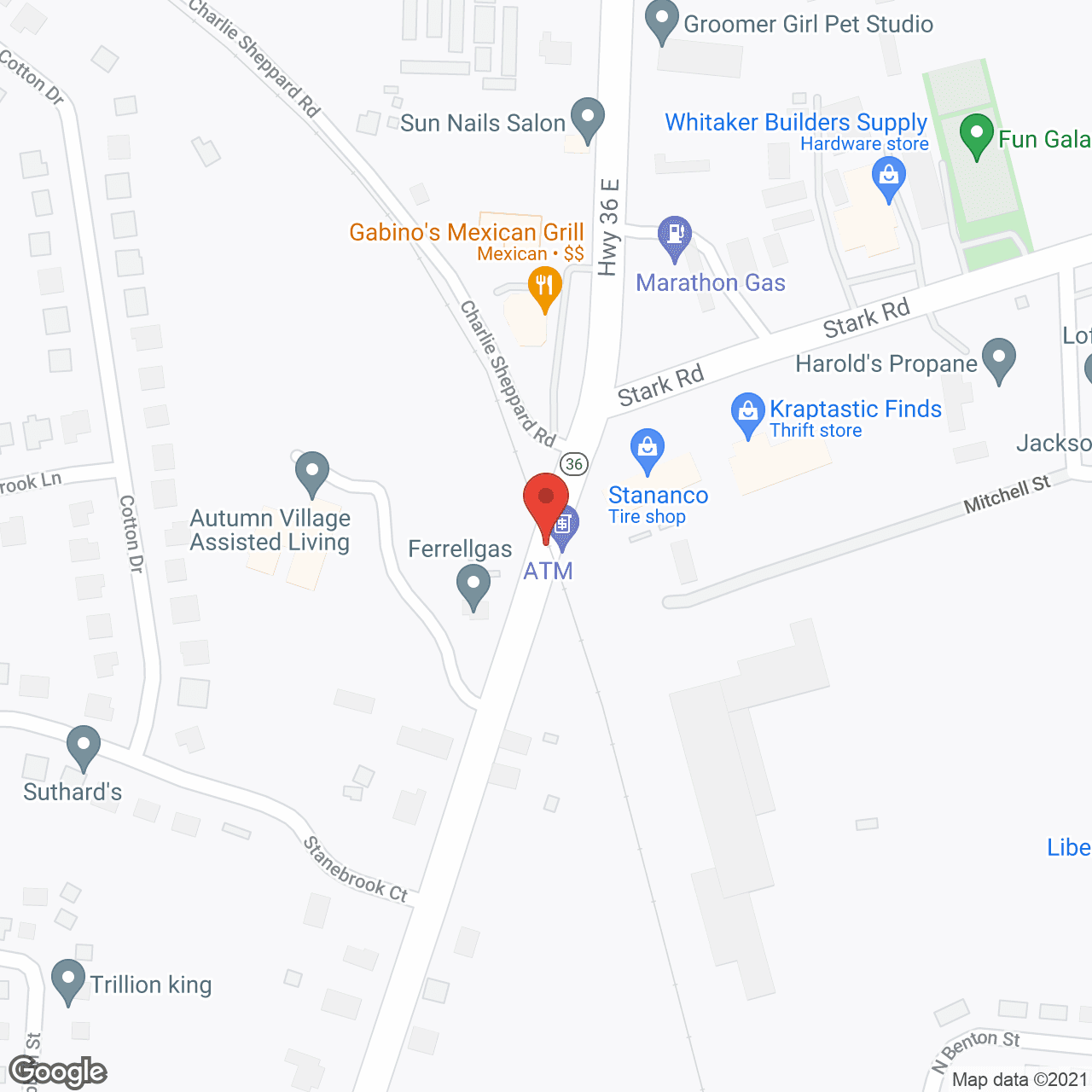Autumn Village Assisted Living in google map