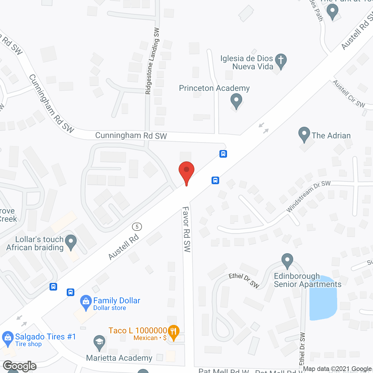 Presbyterian Village of Austell in google map