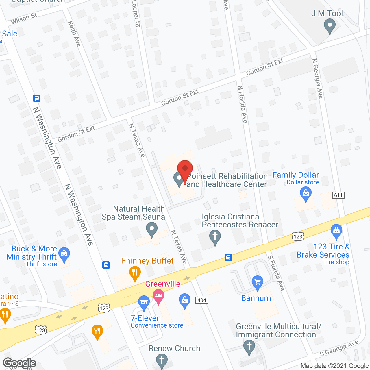 Westside Living Center in google map