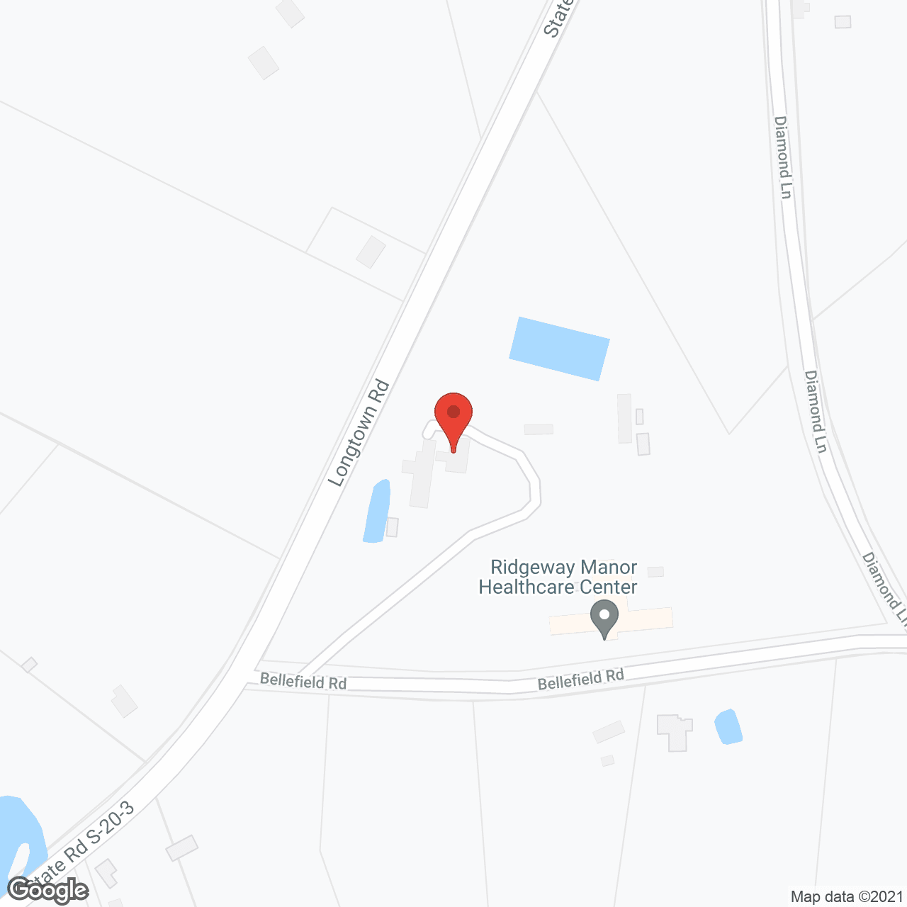 Fairfield Health Care Center in google map
