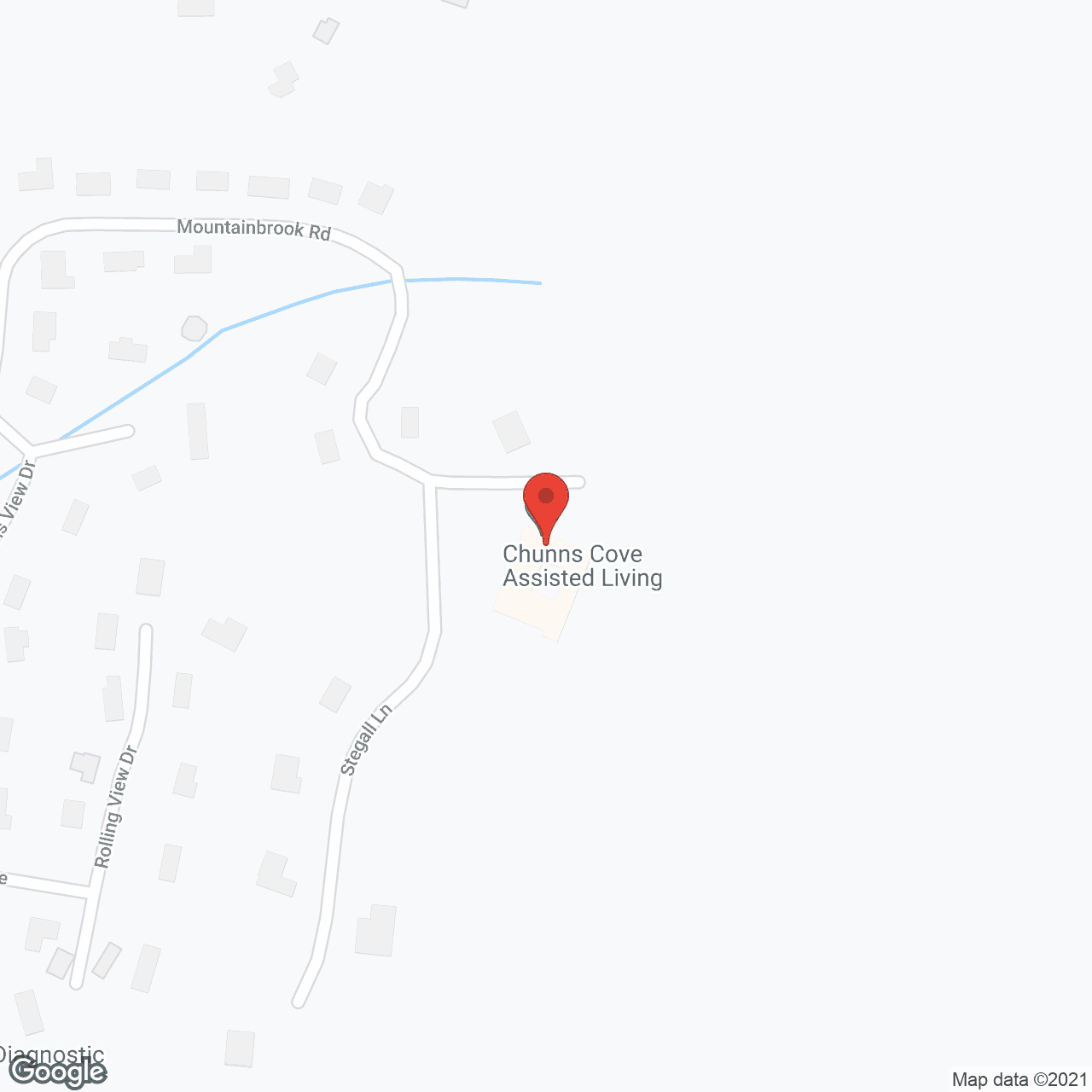Chunn's Cove Assisted Living in google map