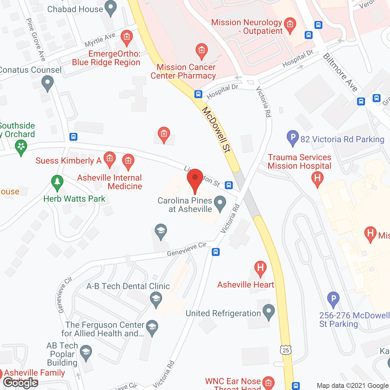 Grace Healthcare and Rehabilitation in google map