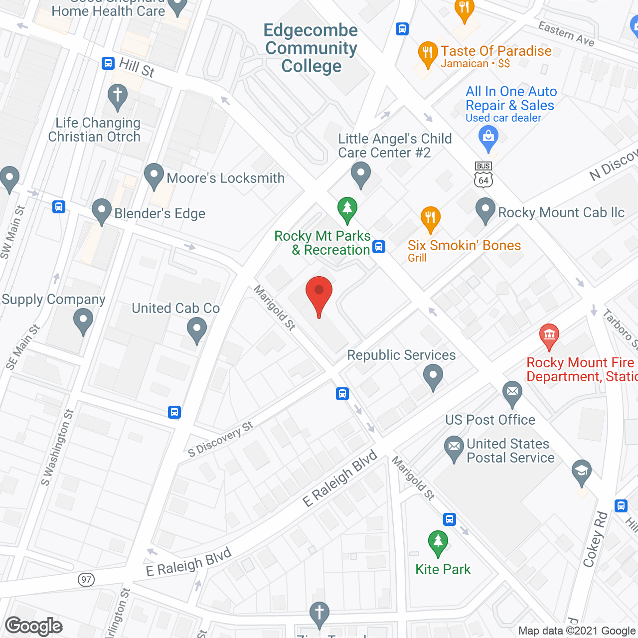 R M Wilson Apartments-Elderly in google map