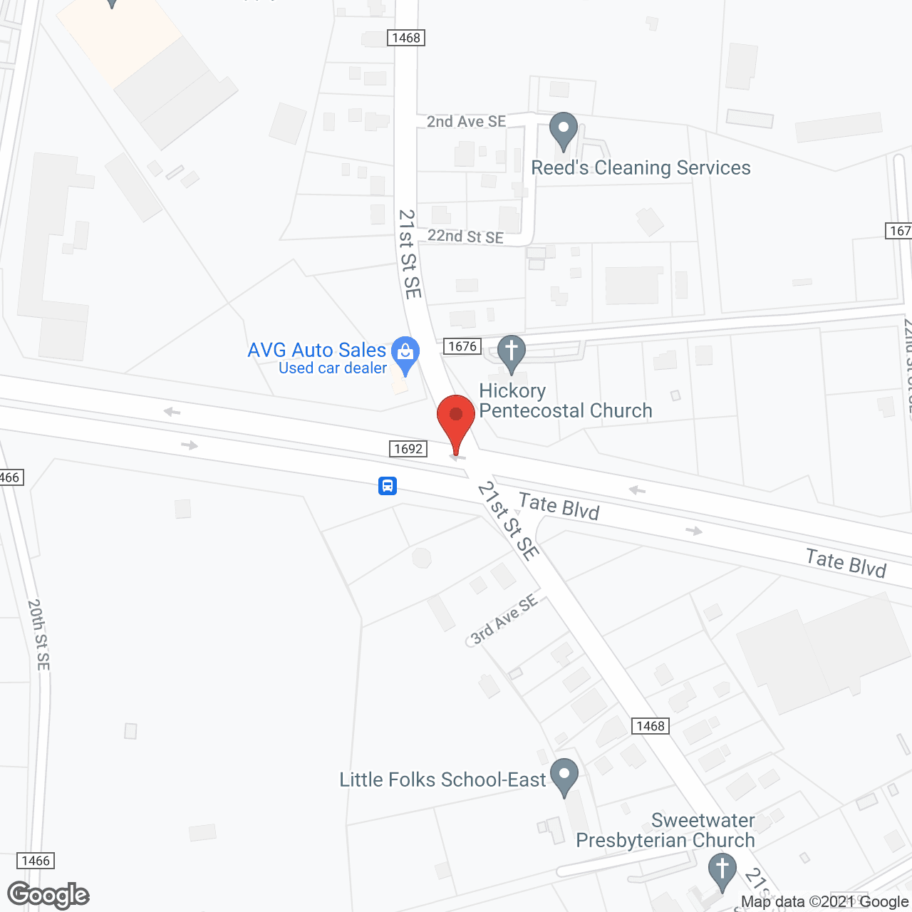 Brian Center East Hlth & Rehab in google map