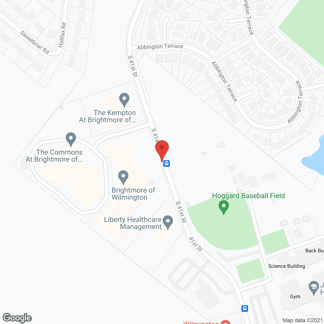 The Commons At Brightmore in google map
