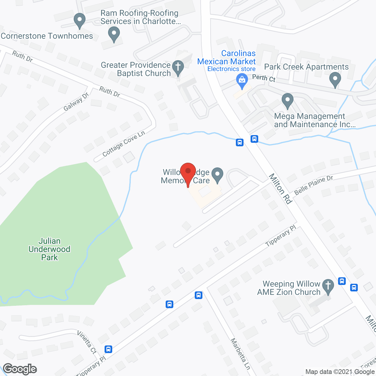 Willow Ridge Memory Care in google map