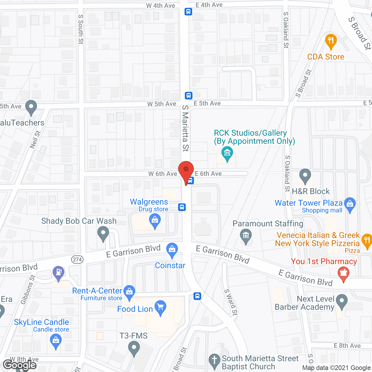 Rosewood Assisted Living in google map