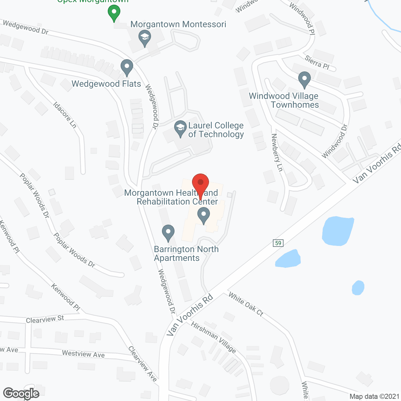 Golden LivingCenter - Morgantown in google map
