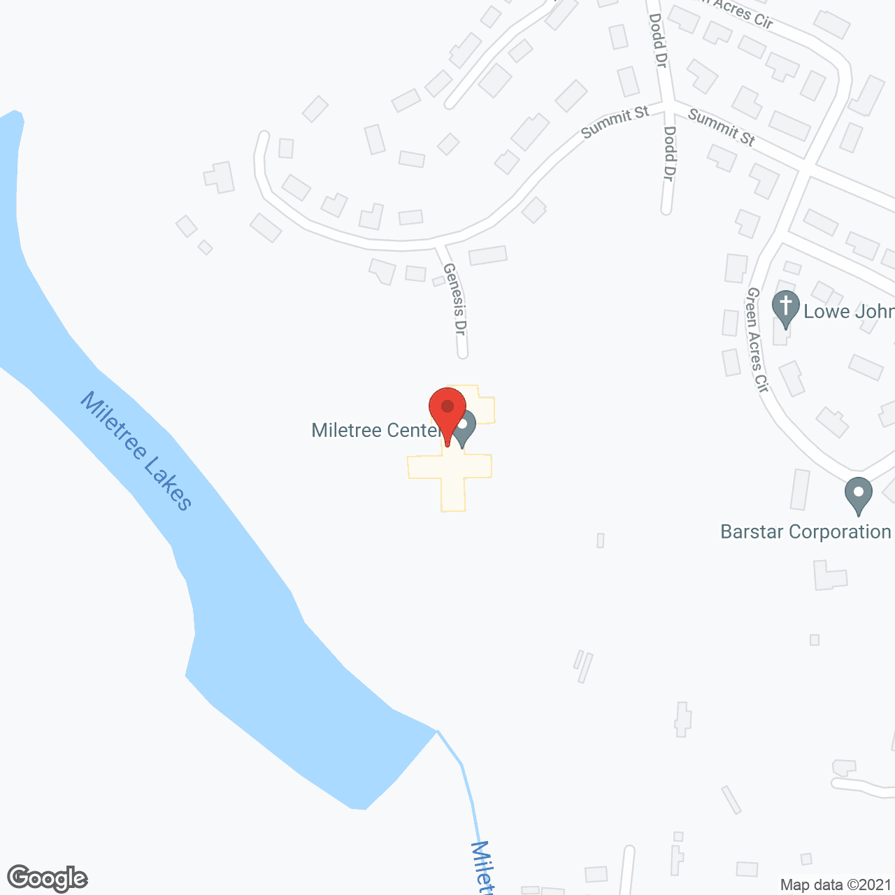 Miletree Center in google map