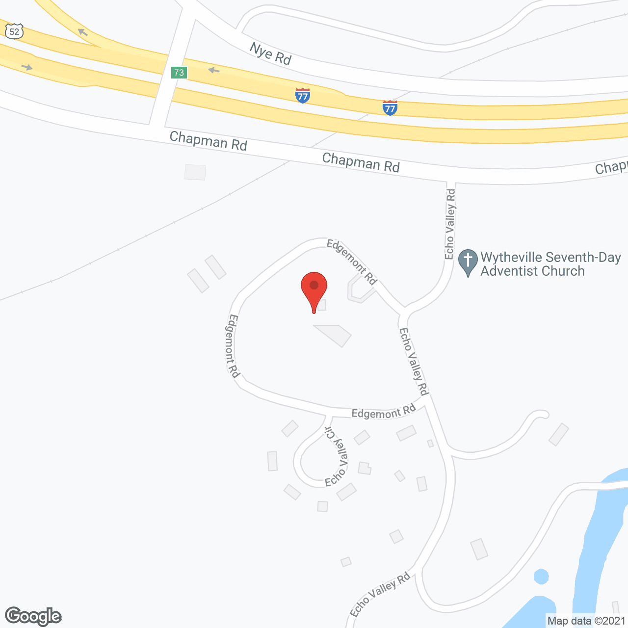 Edgemont Care Ctr in google map