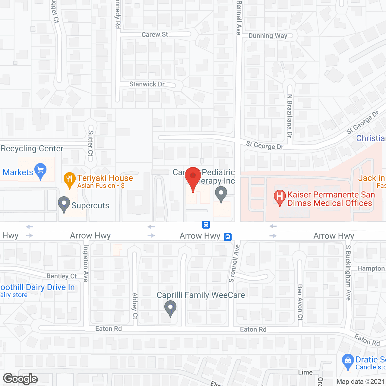 Serenity Healthcare Inc in google map