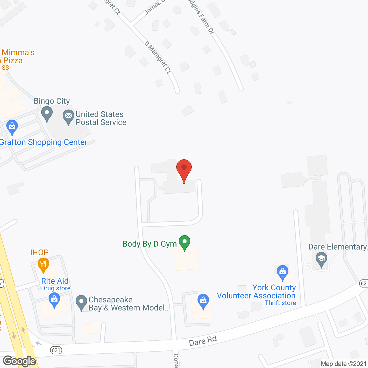 Regency Health Care Ctr in google map