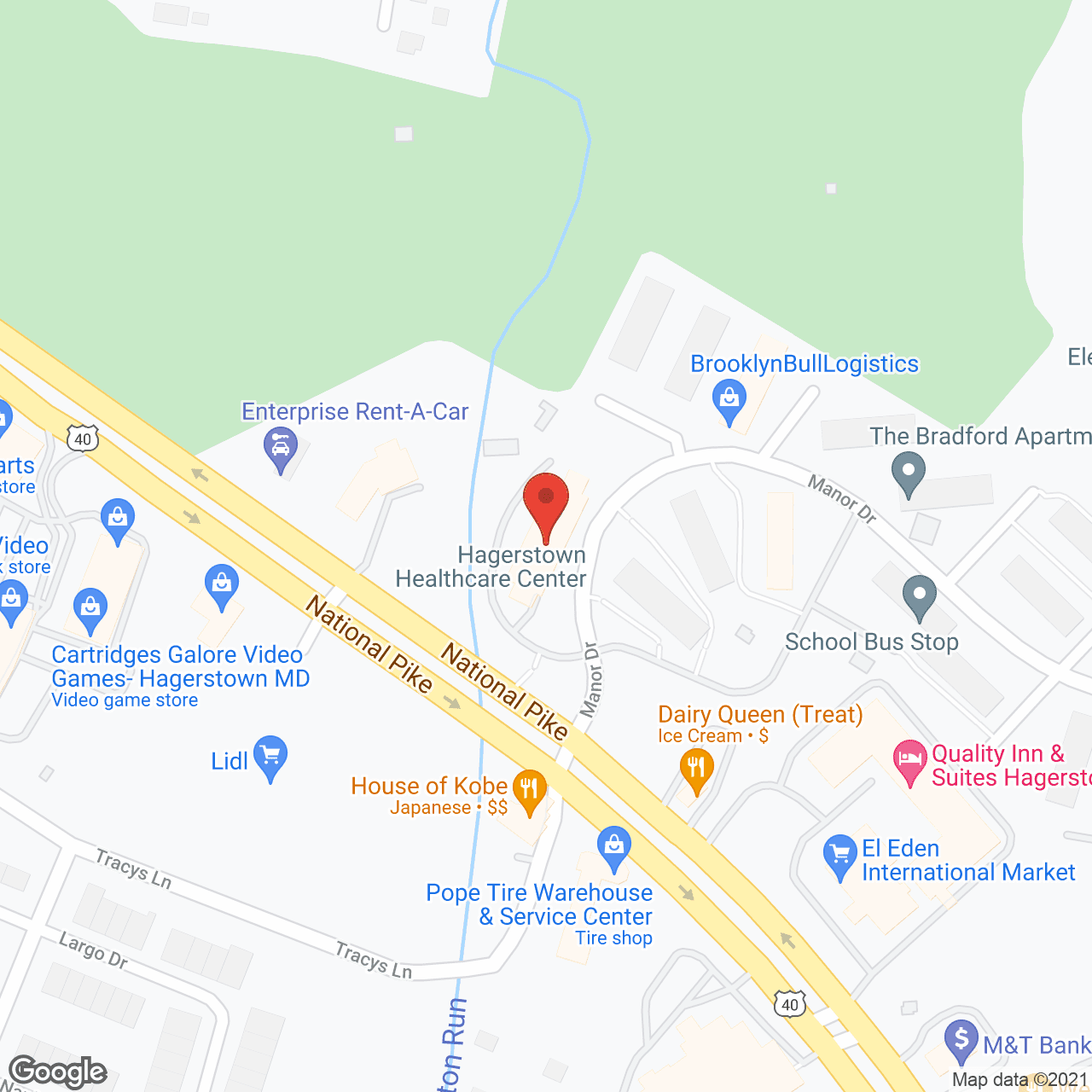 Golden LivingCenter - Hagerstown in google map
