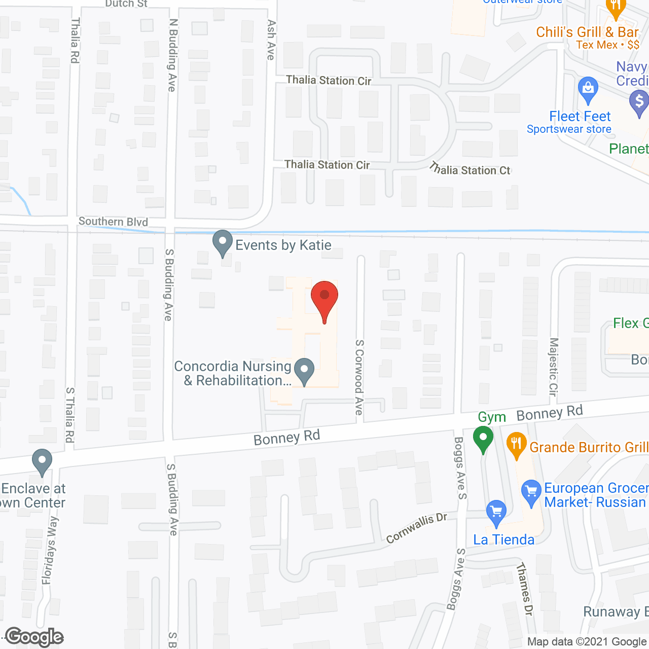 River Pointe Rehabilitation and Healthcare Center in google map