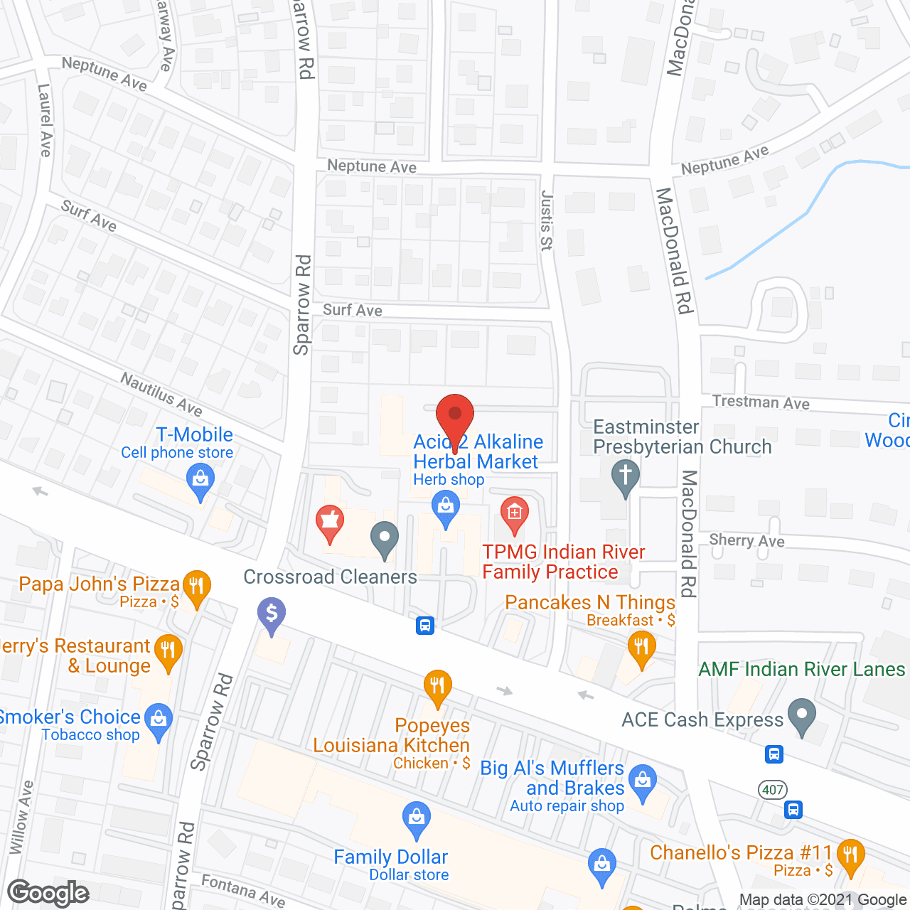 Indian River Assisted Living in google map