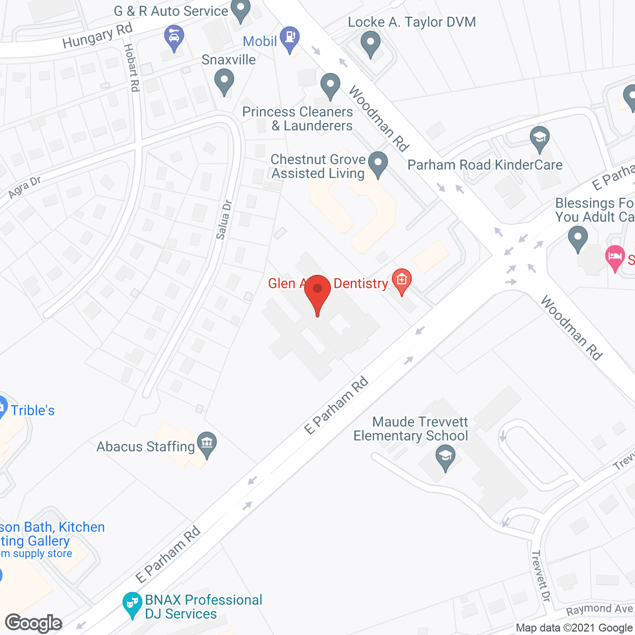 Parham Health Care & Rehab Ctr in google map