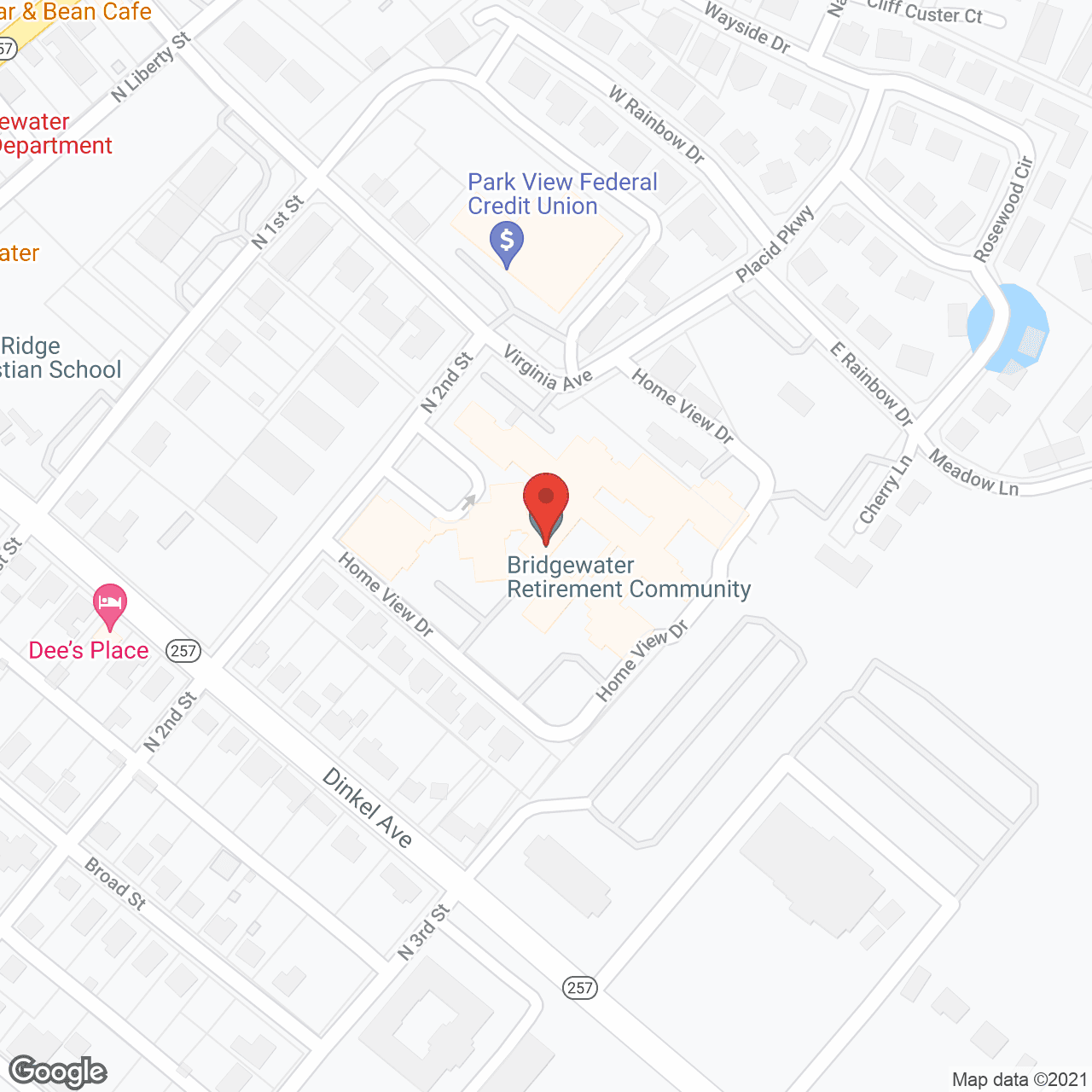 Bridgewater Home, Inc in google map