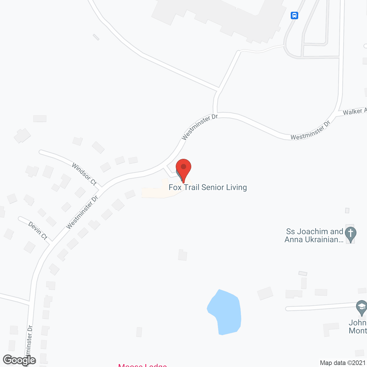 Lavender Hills Front Royal Campus in google map