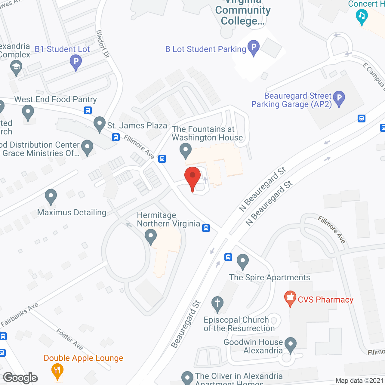 Cogir of Alexandria Fillmore in google map