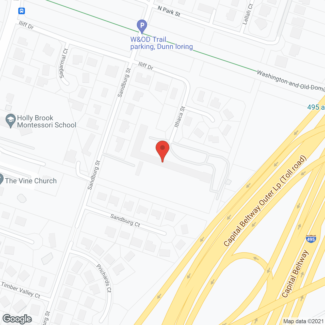 Iliff Nursing & Rehab Ctr in google map