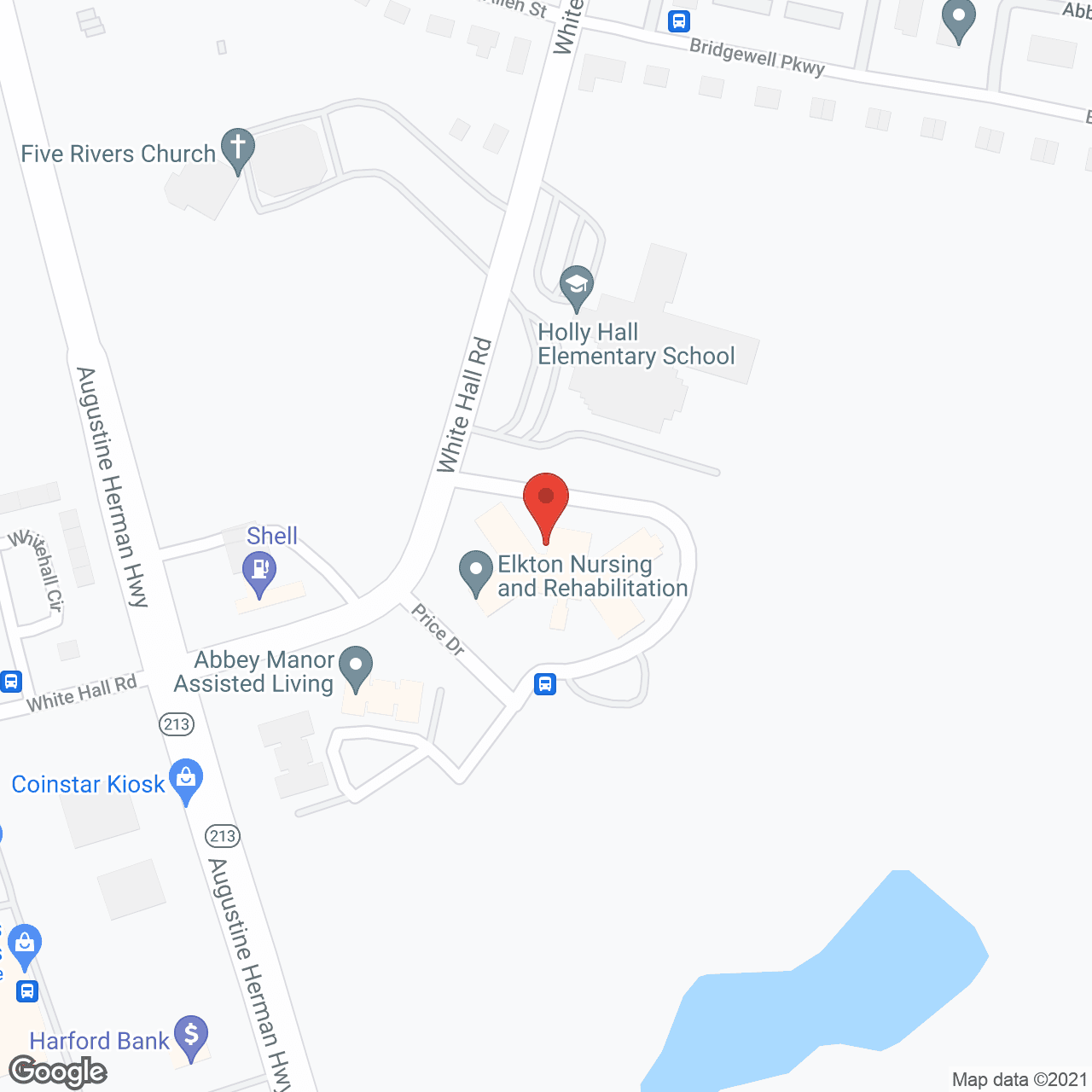 Elkton Care and Rehabilitation for Elkton in google map