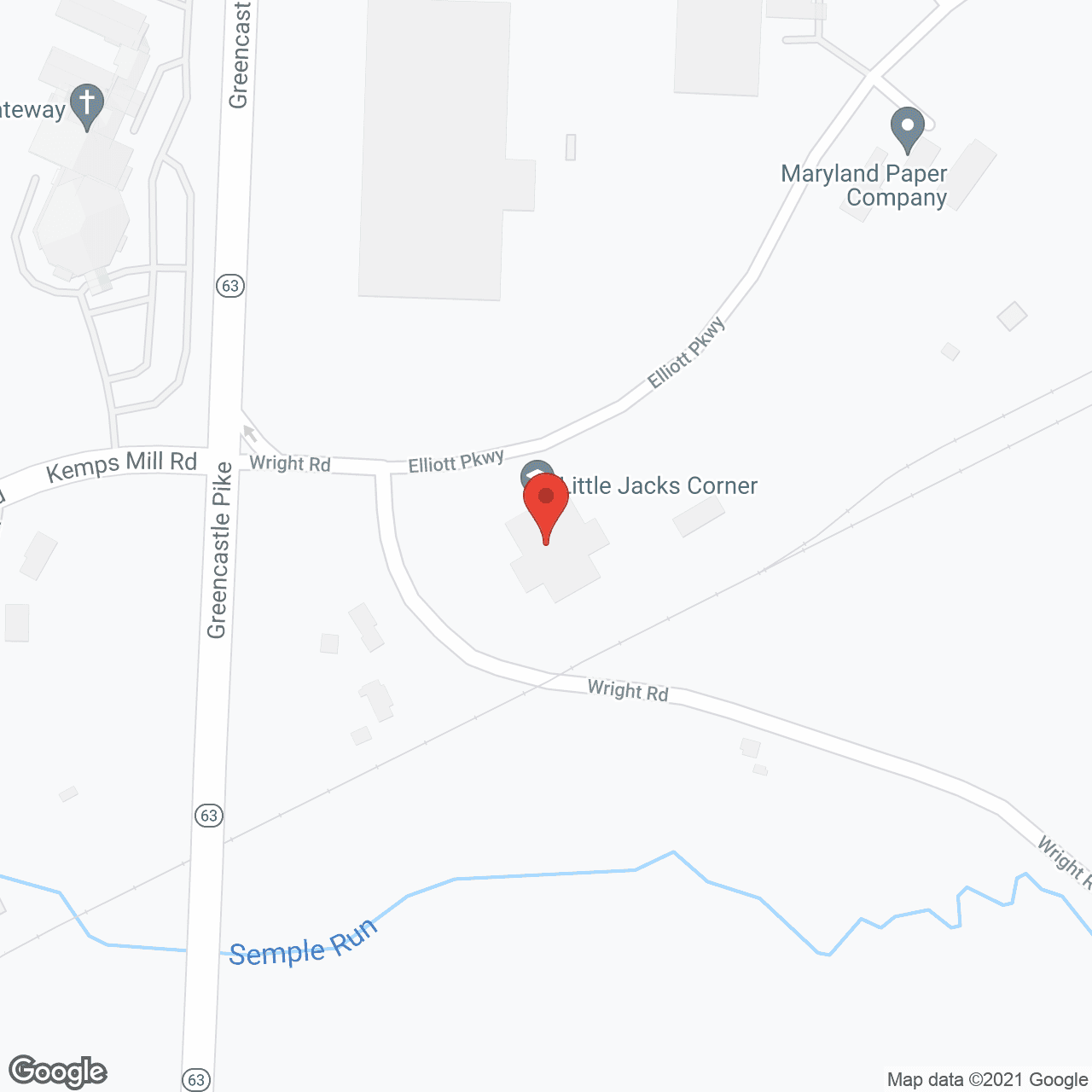 Homewood Retirement Ctr in google map