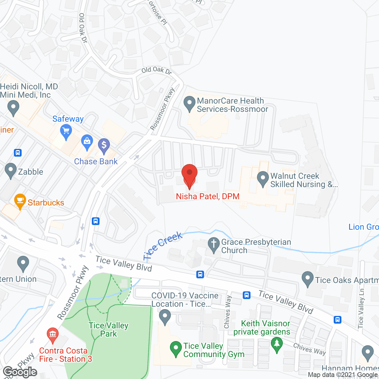 Rossmoor Home Health Agency in google map