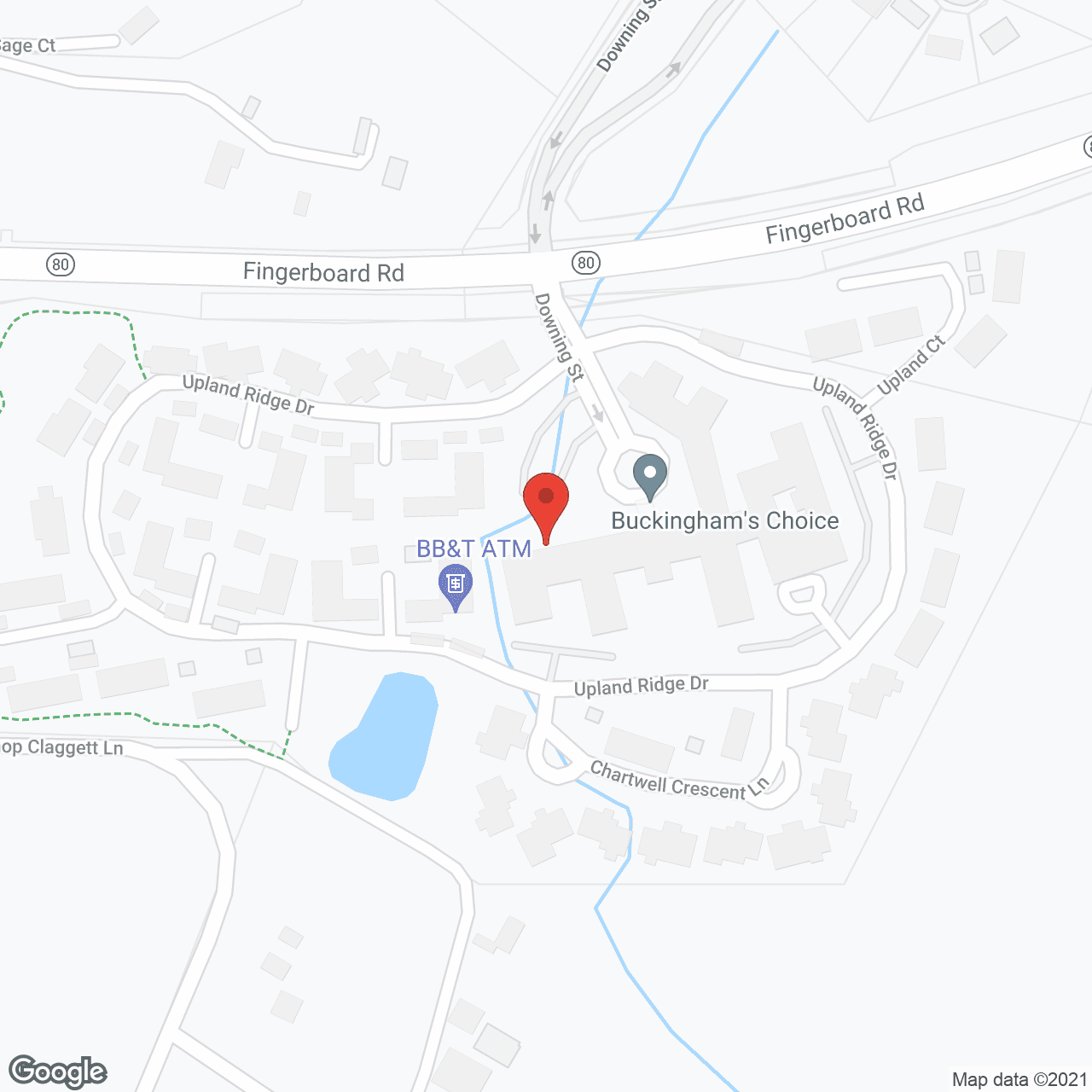 Buckinghams Choice in google map