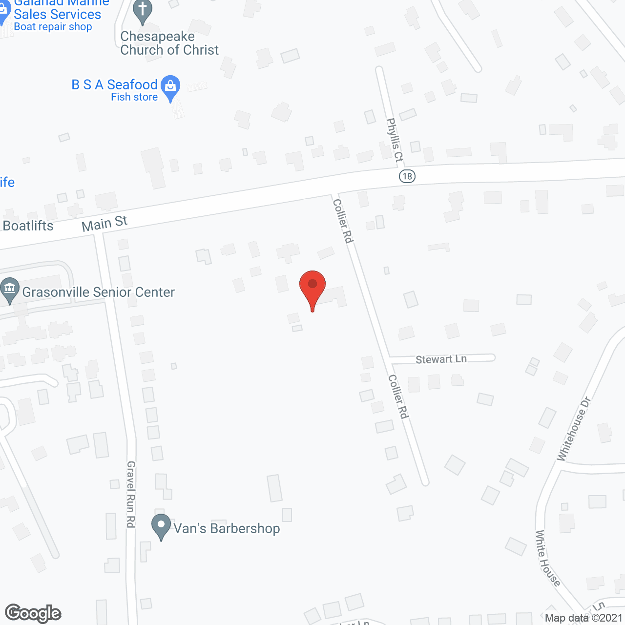 Whitewood Assisted Living in google map