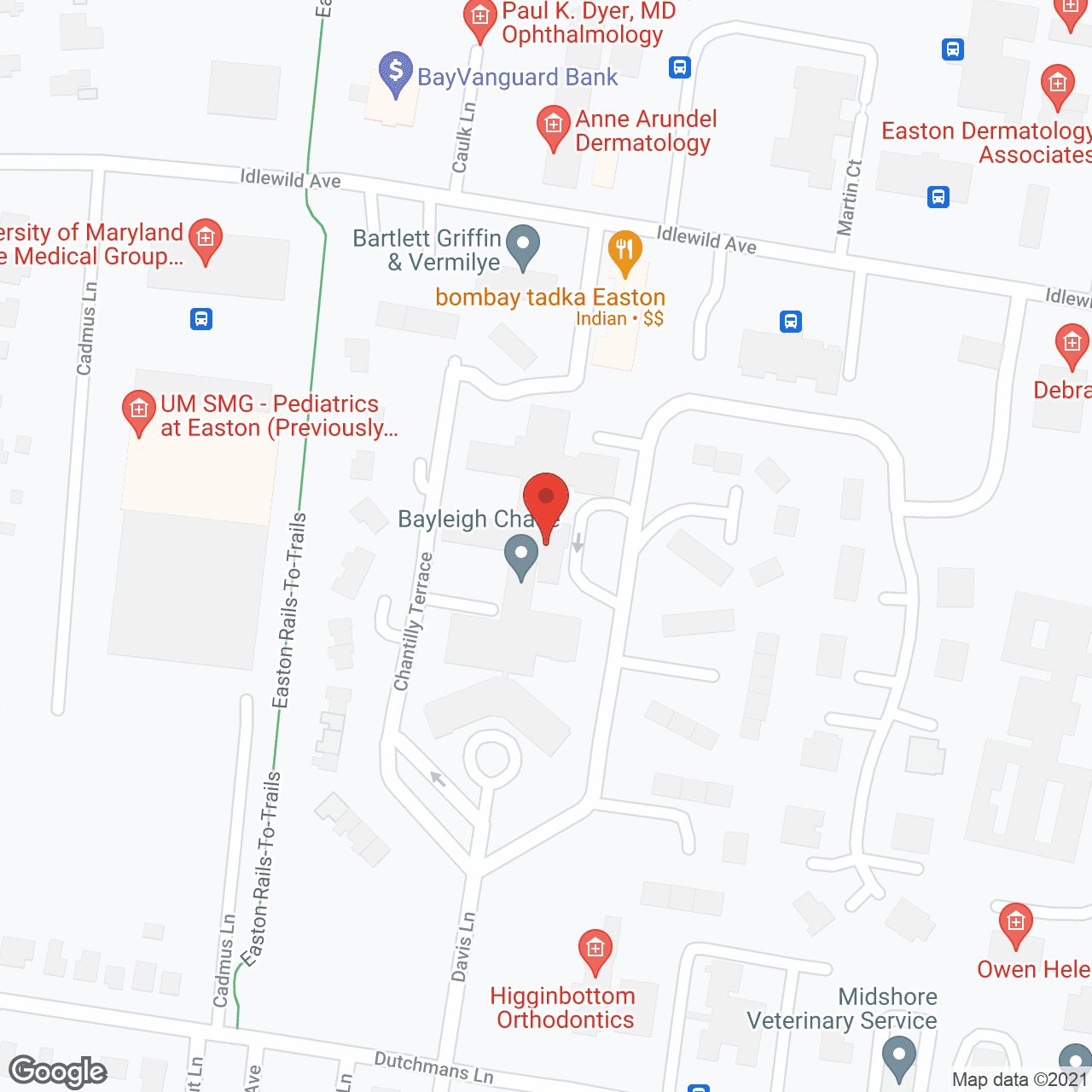 William Hill Manor in google map
