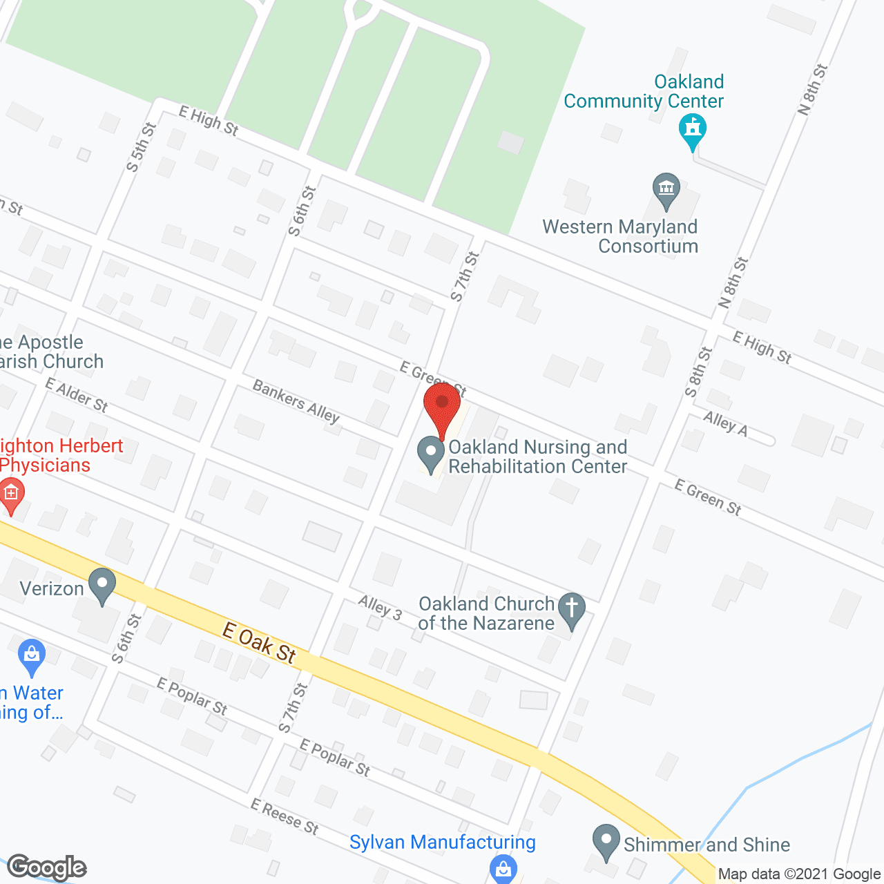 Cuppett & Weeks Nursing Home in google map