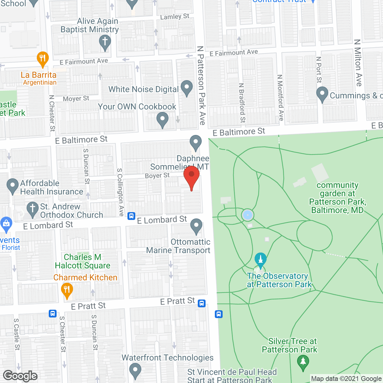 St John's Community in google map