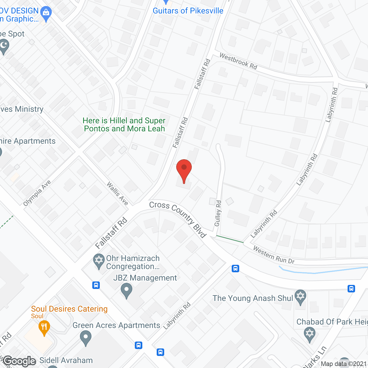 Our House in google map