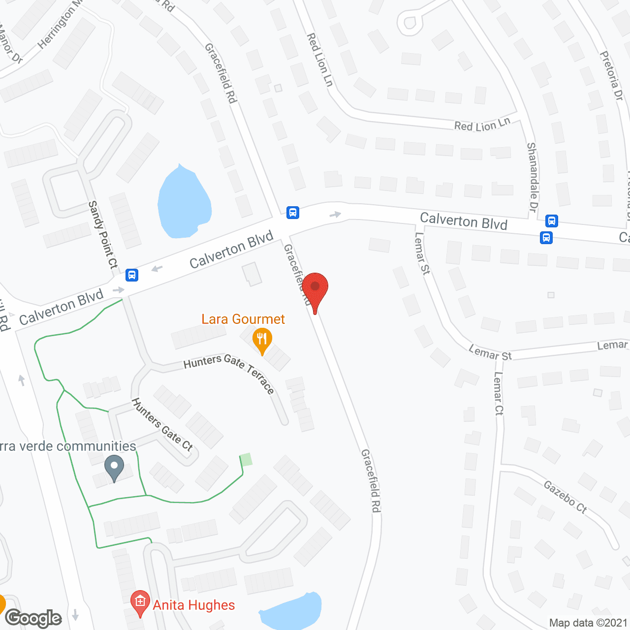 Riderwood in google map