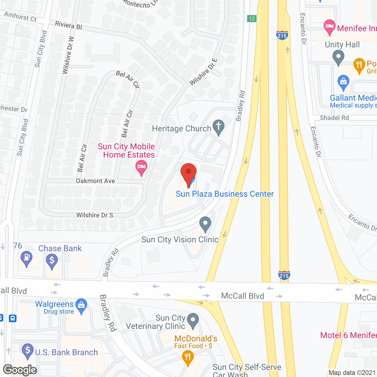 Accent Care in google map