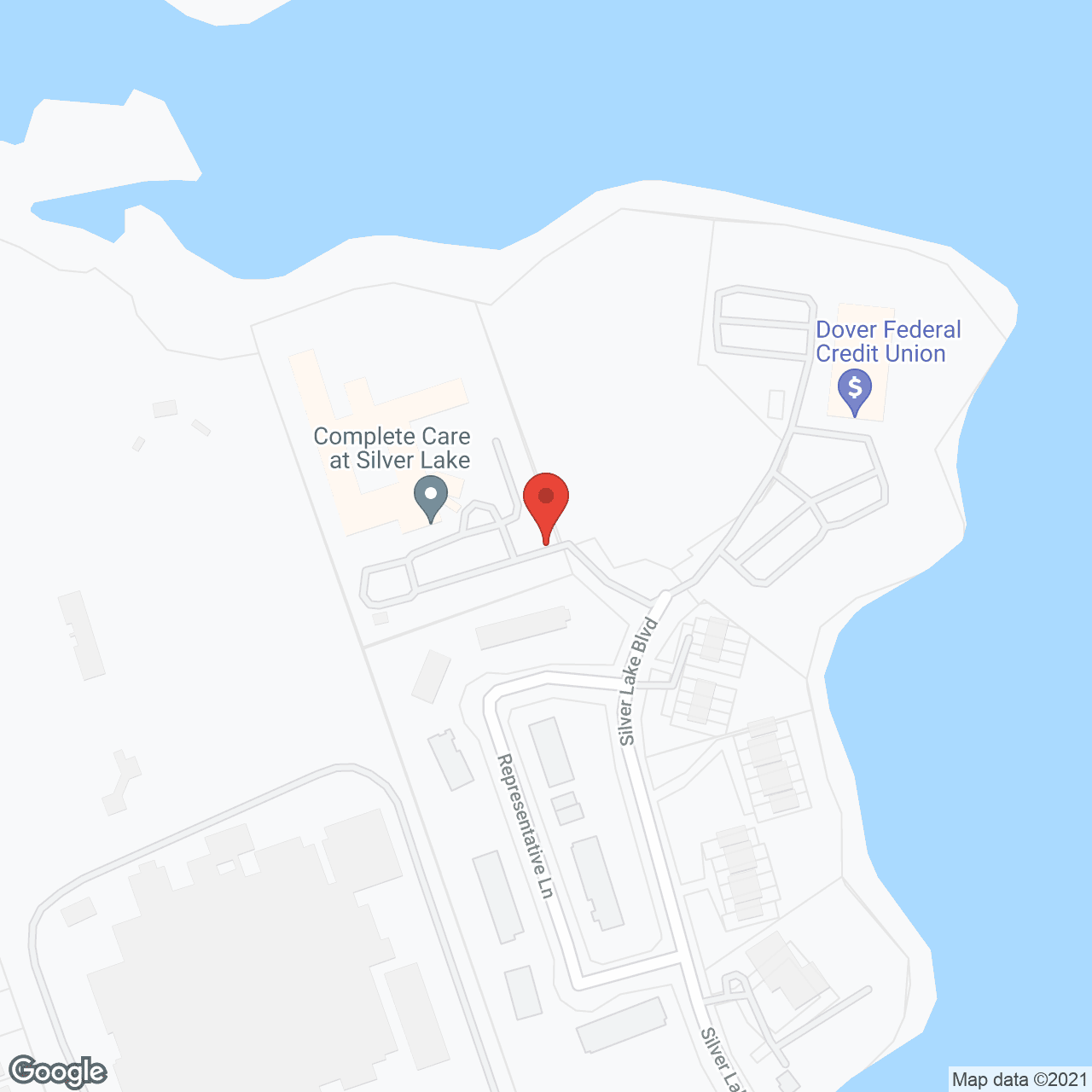 Silver Lake Center in google map