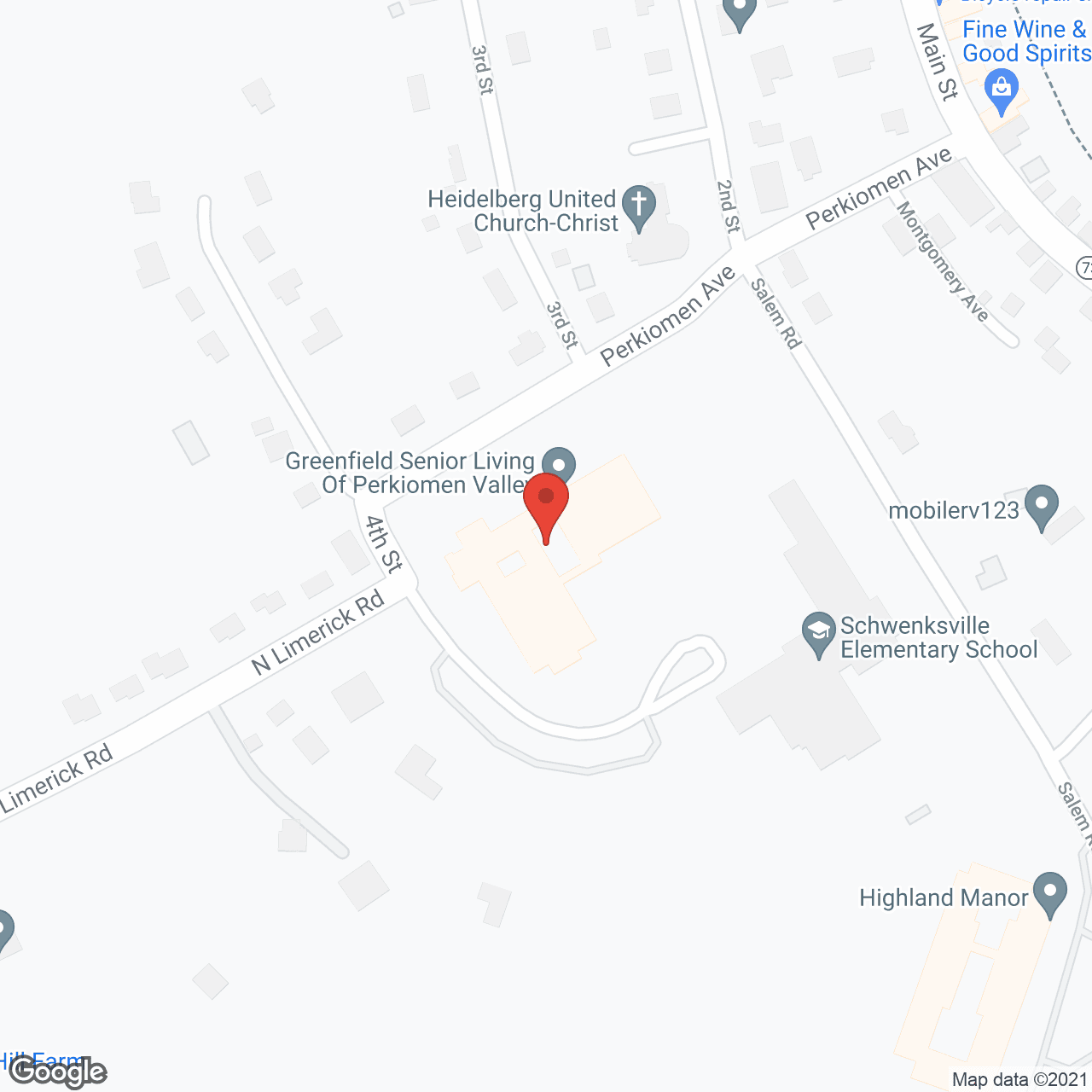 Greenfield Senior Living of Perkiomen Valley in google map