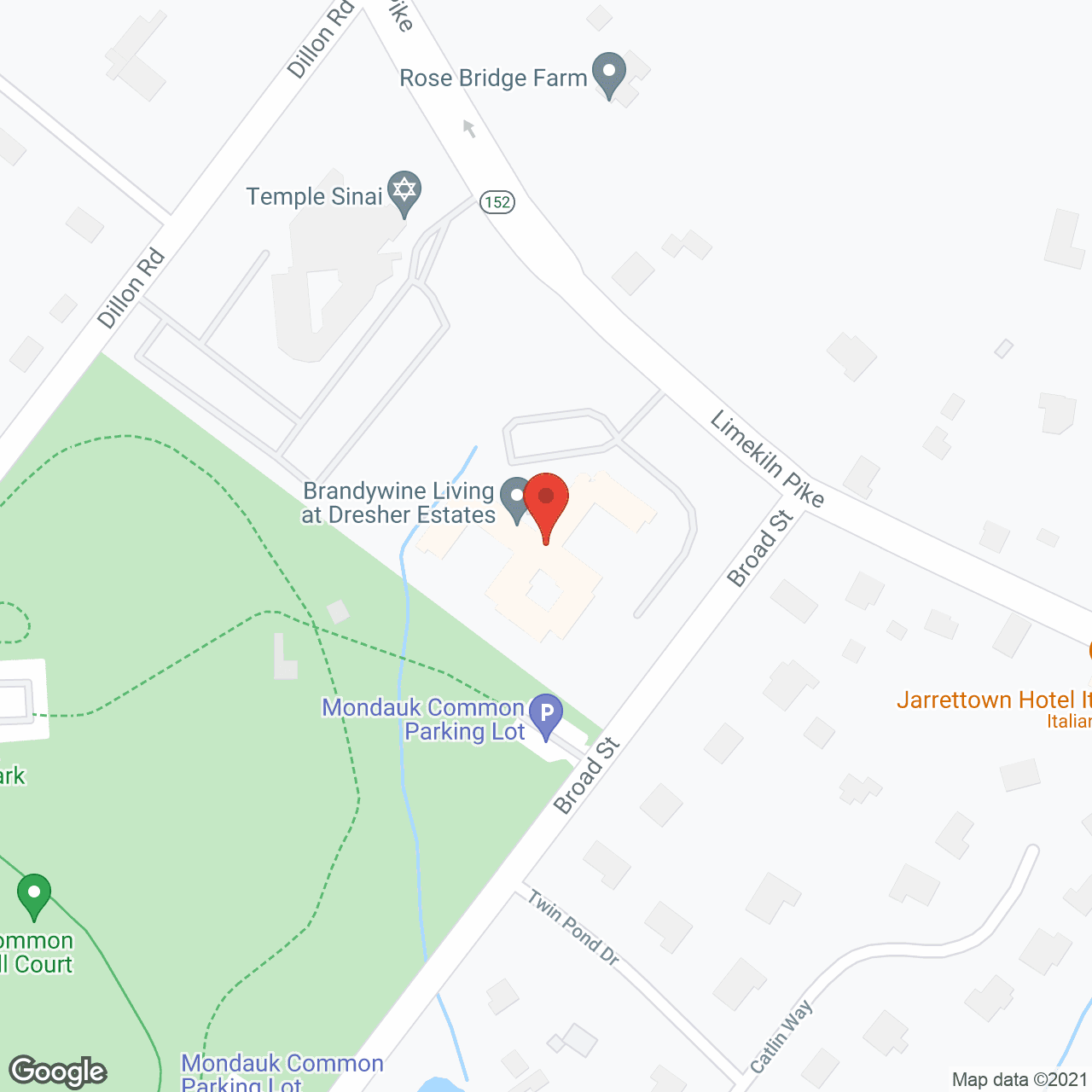 Dresher Estates in google map