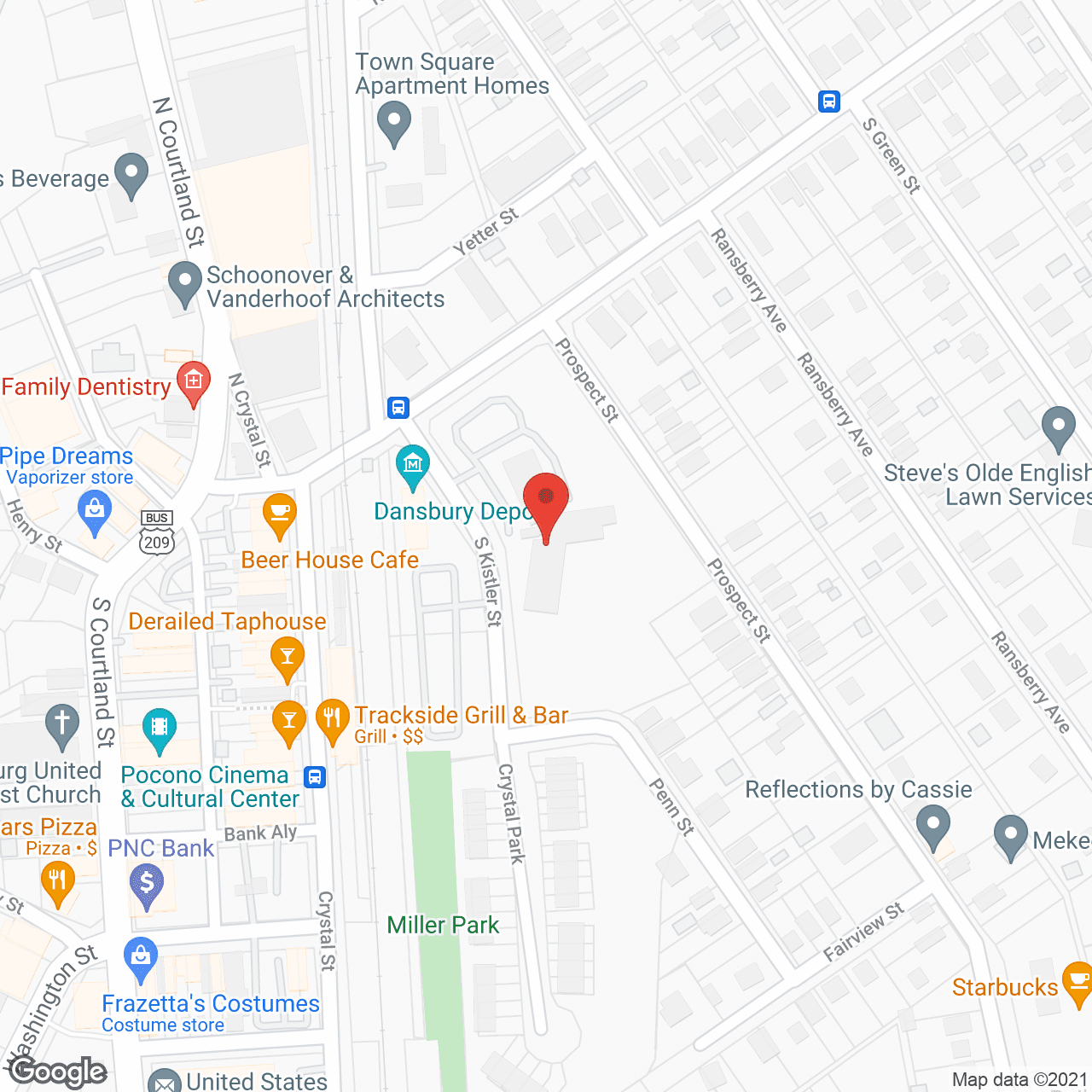 Shirley Futch Plaza in google map