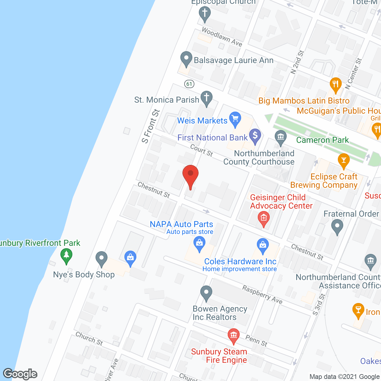 Sandol House in google map