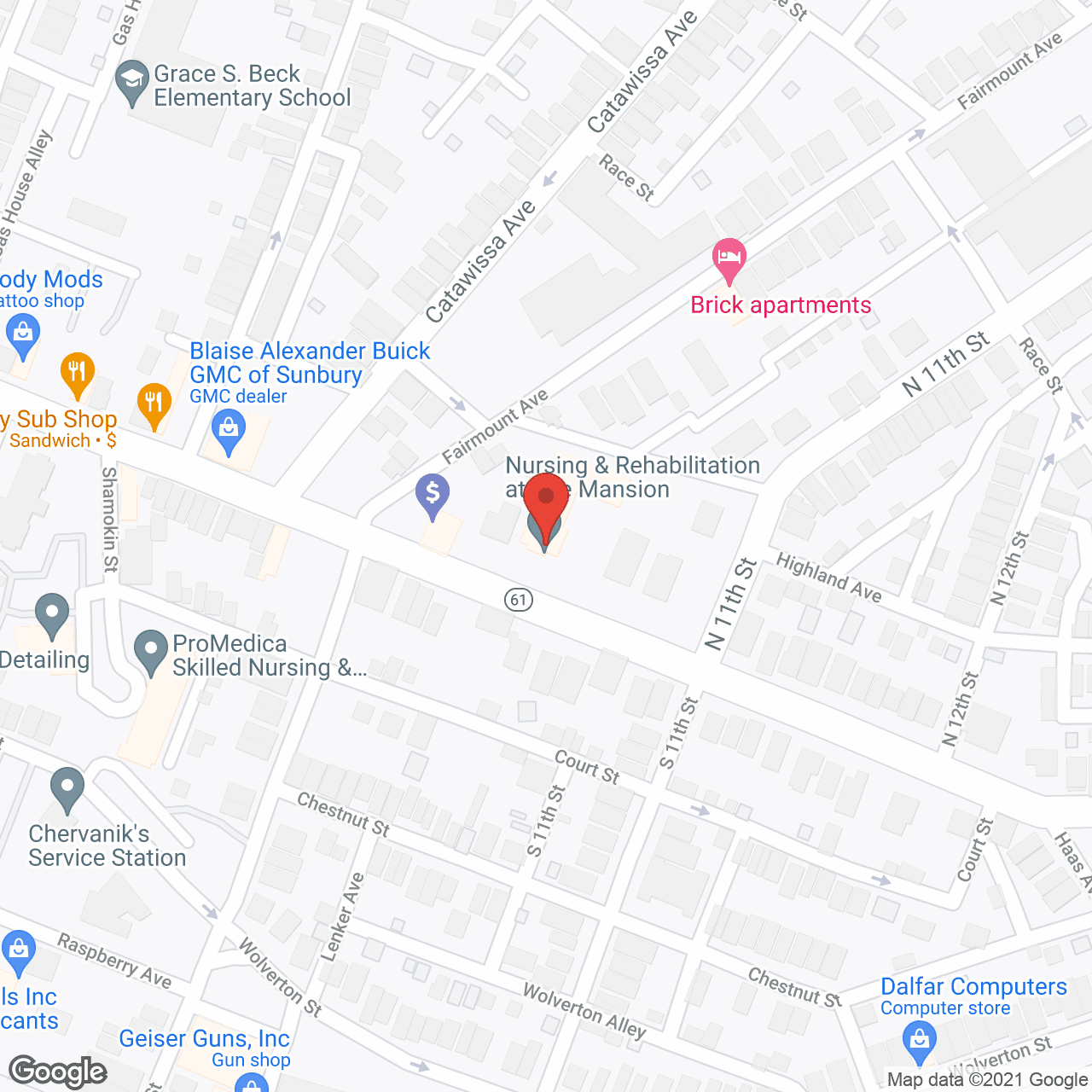 Golden LivingCenter - Mansion in google map