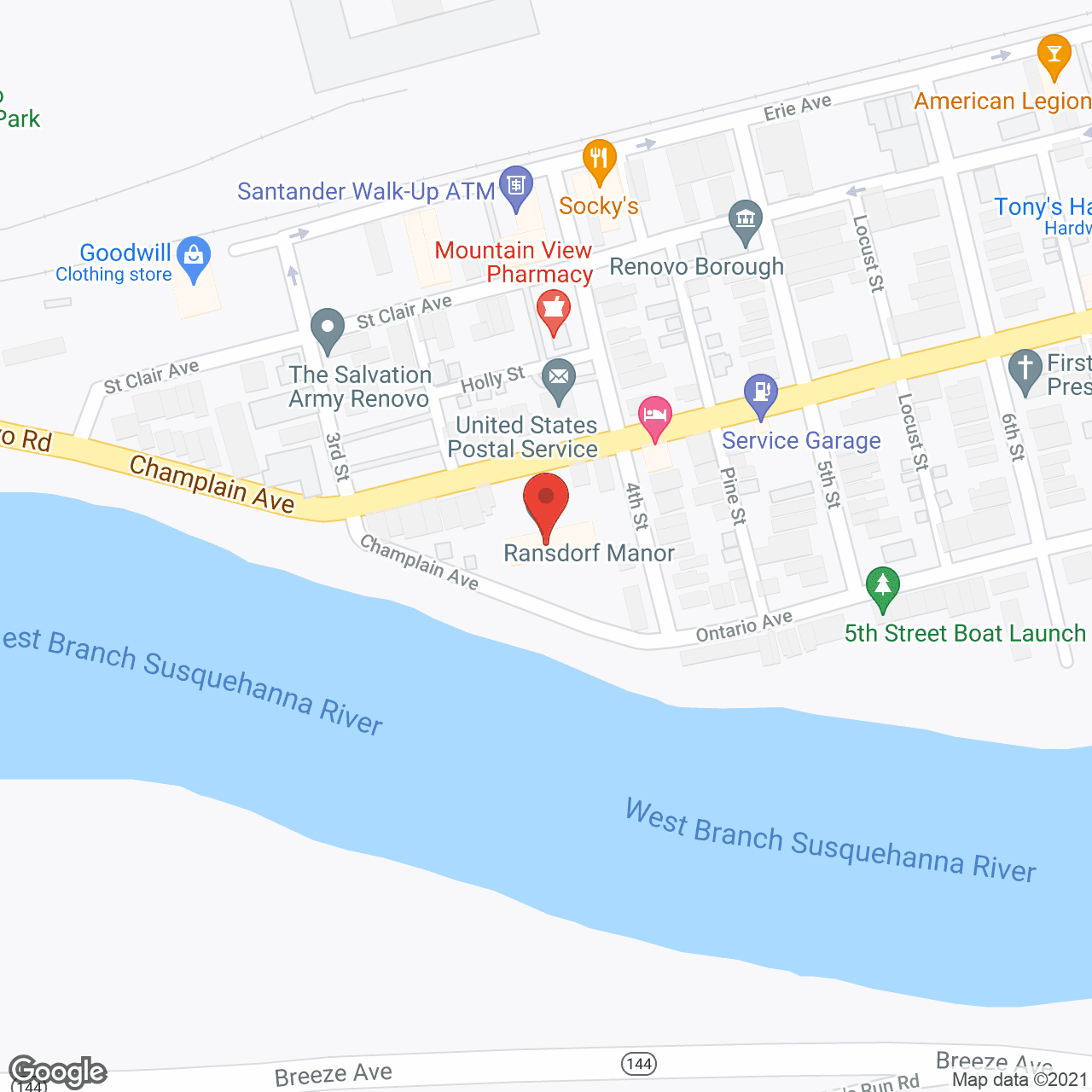 Ransdorf Manor in google map