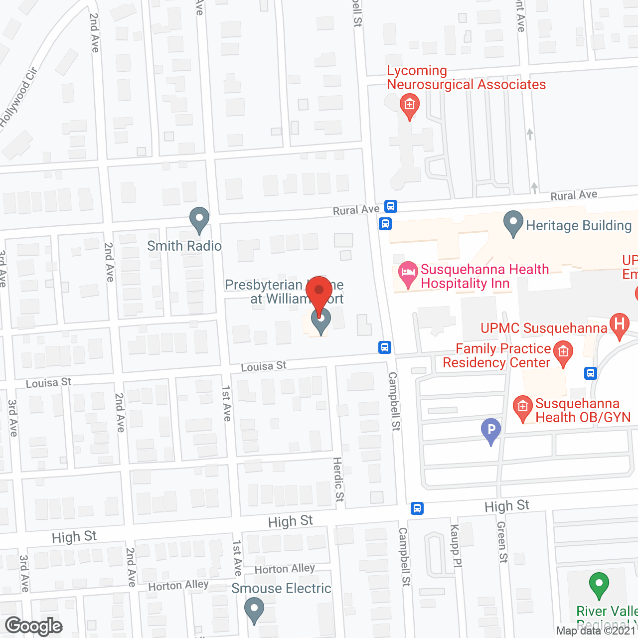 Presbyterian Home At Williamsport in google map