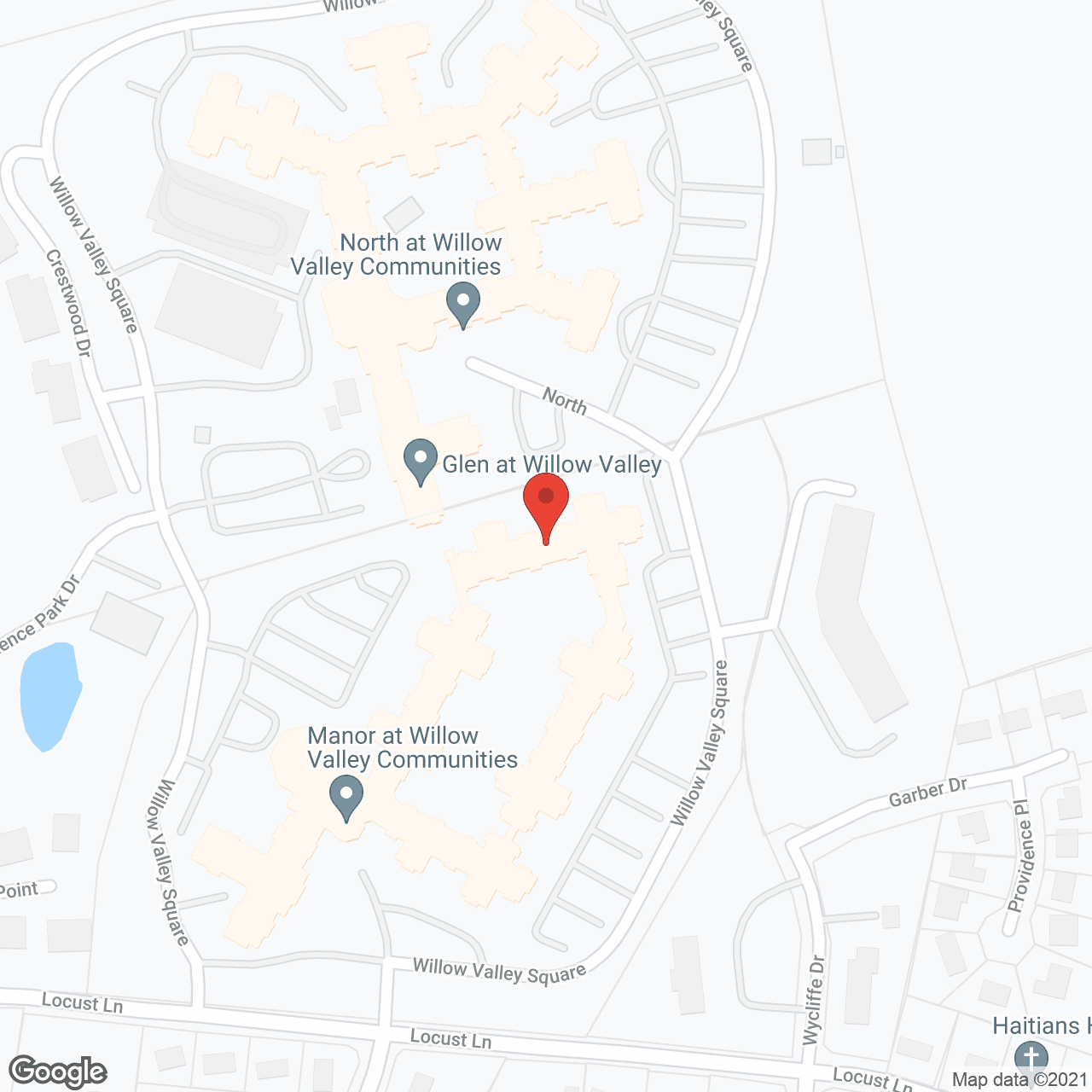 Arbor View At Willow Valley in google map